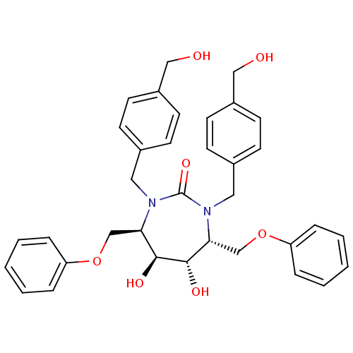 Chemical structure of BindingDB Monomer ID 1166