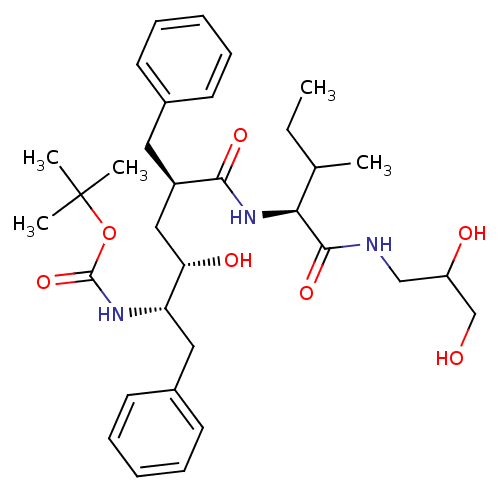 Chemical structure of BindingDB Monomer ID 1276