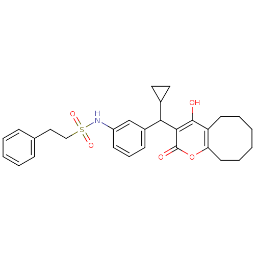 Chemical structure of BindingDB Monomer ID 1440