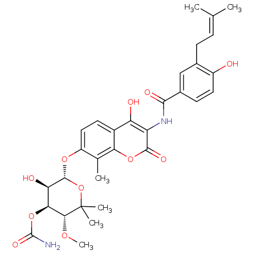 Chemical structure of BindingDB Monomer ID 282