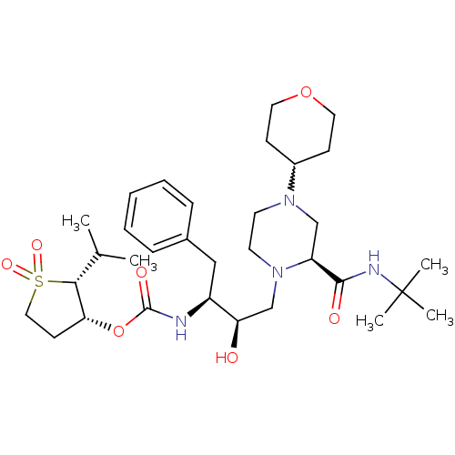 Chemical structure of BindingDB Monomer ID 301