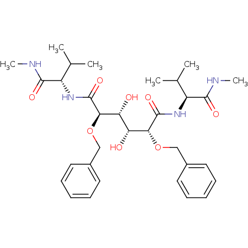 Chemical structure of BindingDB Monomer ID 348