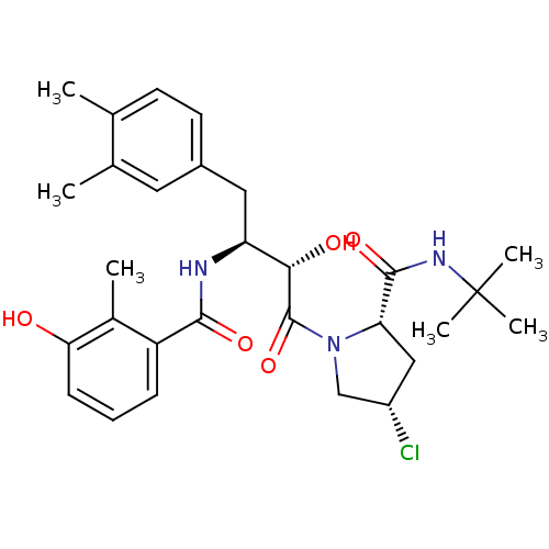 Chemical structure of BindingDB Monomer ID 4139