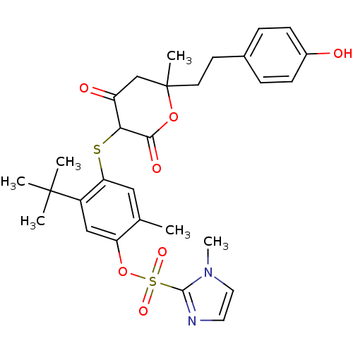 Chemical structure of BindingDB Monomer ID 441