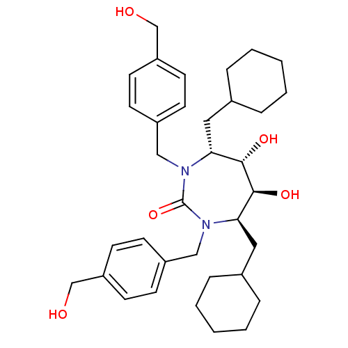 Chemical structure of BindingDB Monomer ID 7073
