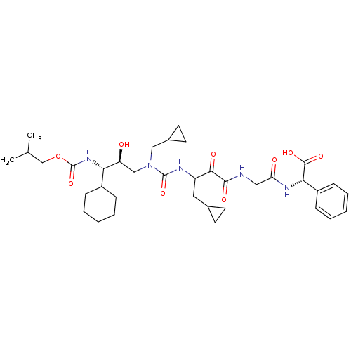 Chemical structure of BindingDB Monomer ID 9934