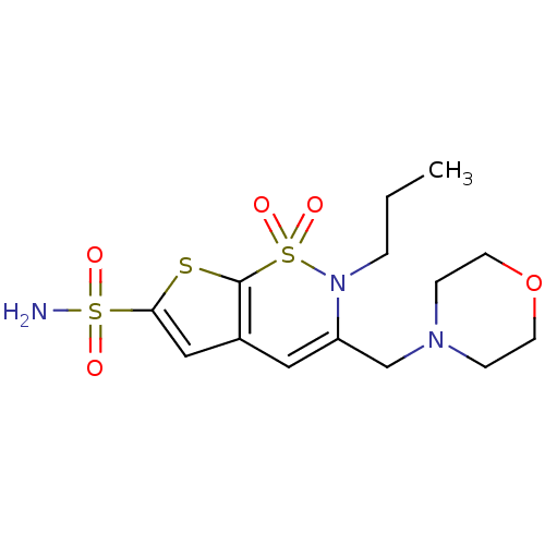 Chemical structure of BindingDB Monomer ID 11406