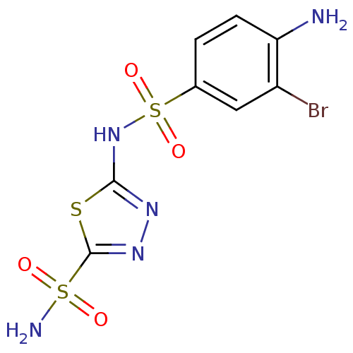 Chemical structure of BindingDB Monomer ID 11623