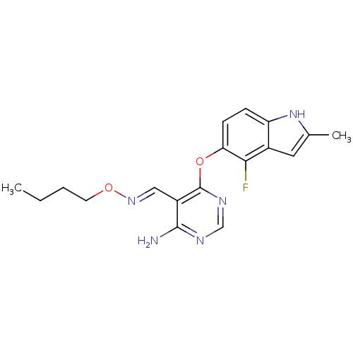 Chemical structure of BindingDB Monomer ID 12326