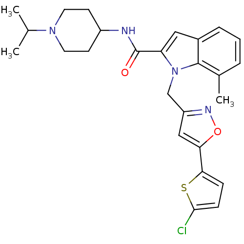 Chemical structure of BindingDB Monomer ID 12387