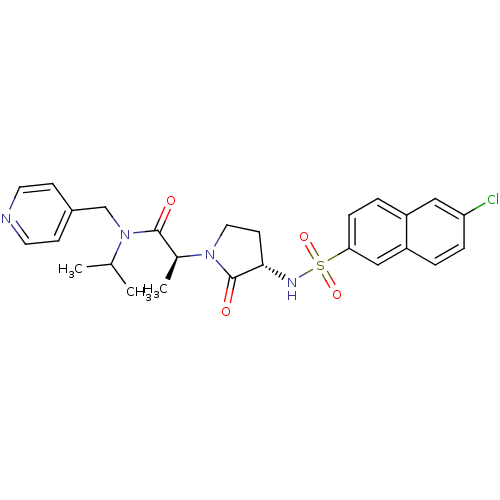 Chemical structure of BindingDB Monomer ID 12517