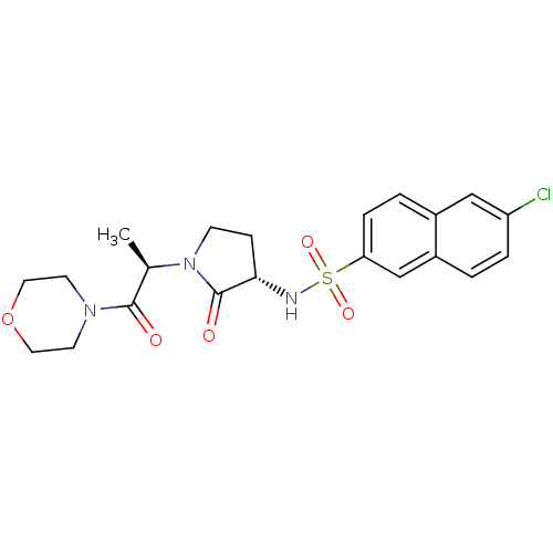 Chemical structure of BindingDB Monomer ID 12572