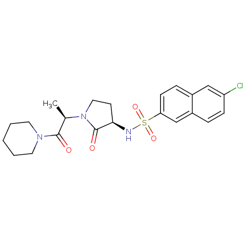 Chemical structure of BindingDB Monomer ID 12573