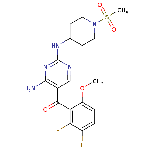 Chemical structure of BindingDB Monomer ID 12621