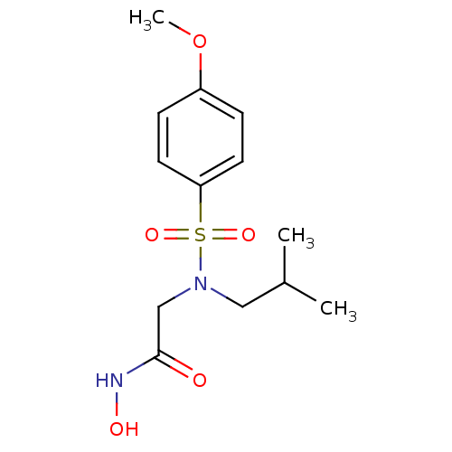 Chemical structure of BindingDB Monomer ID 13080