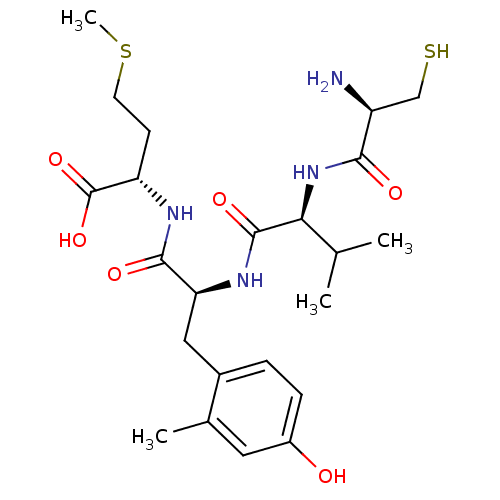 Chemical structure of BindingDB Monomer ID 13365