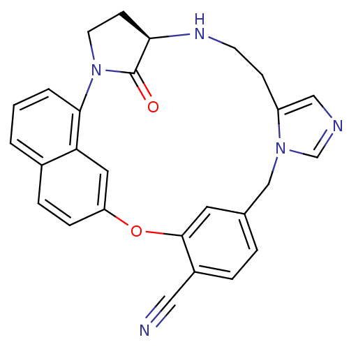 Chemical structure of BindingDB Monomer ID 14015