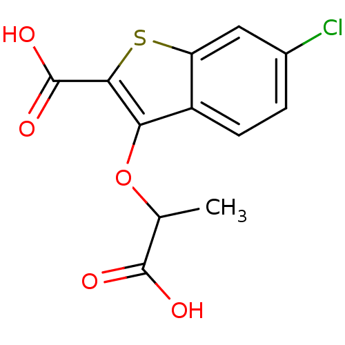 Chemical structure of BindingDB Monomer ID 14219