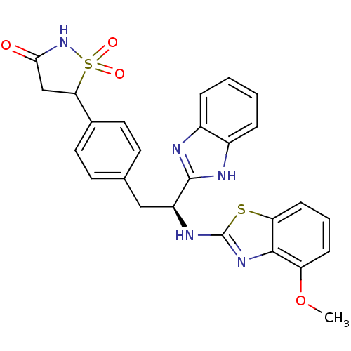 Chemical structure of BindingDB Monomer ID 14283