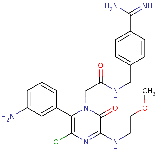 Chemical structure of BindingDB Monomer ID 14550