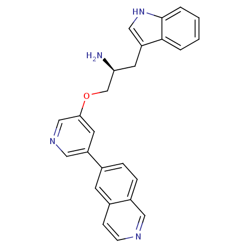 Chemical structure of BindingDB Monomer ID 15067