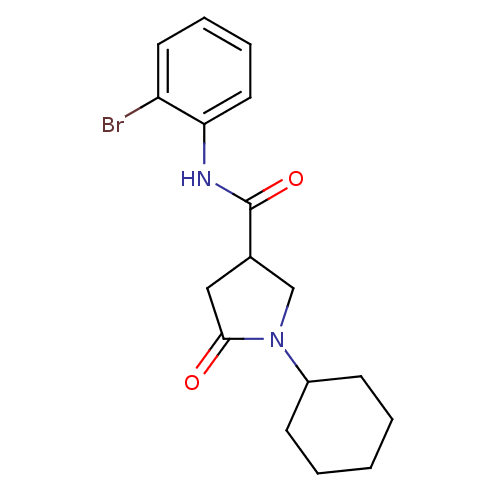 Chemical structure of BindingDB Monomer ID 15650