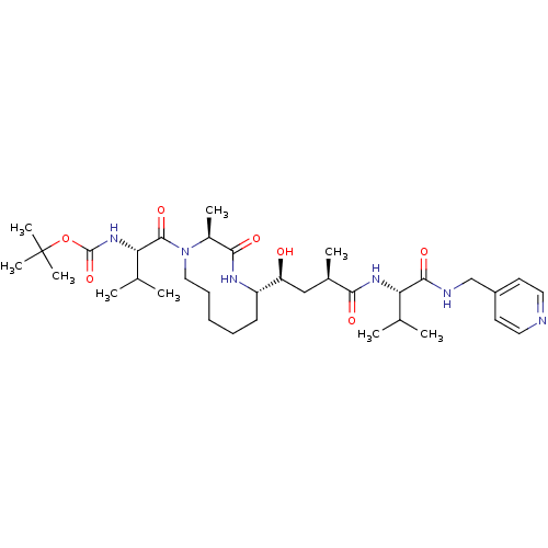 Chemical structure of BindingDB Monomer ID 15804