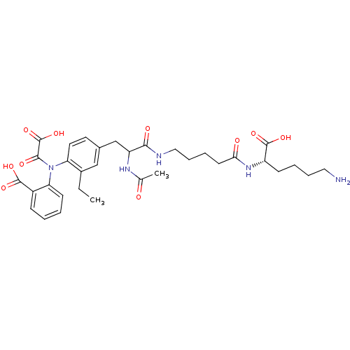 Chemical structure of BindingDB Monomer ID 15816