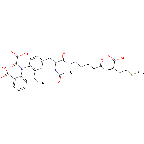 Chemical structure of BindingDB Monomer ID 15822