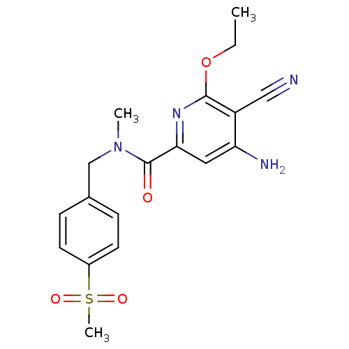 Chemical structure of BindingDB Monomer ID 15917