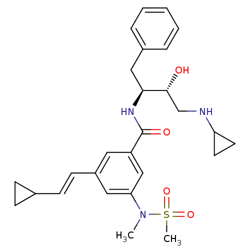 Chemical structure of BindingDB Monomer ID 16031