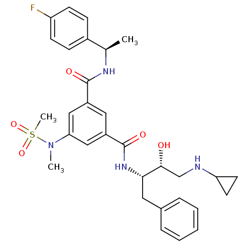 Chemical structure of BindingDB Monomer ID 16409