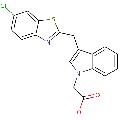 Chemical structure of BindingDB Monomer ID 16462