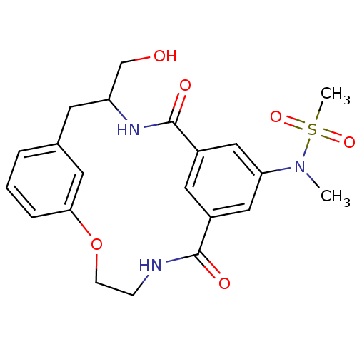 Chemical structure of BindingDB Monomer ID 16718