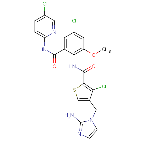 Chemical structure of BindingDB Monomer ID 17134