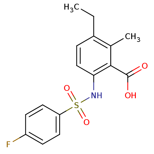 Chemical structure of BindingDB Monomer ID 17611