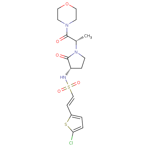 Chemical structure of BindingDB Monomer ID 17643