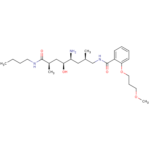 Chemical structure of BindingDB Monomer ID 17947