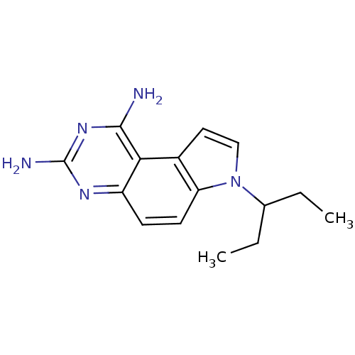 Chemical structure of BindingDB Monomer ID 18043
