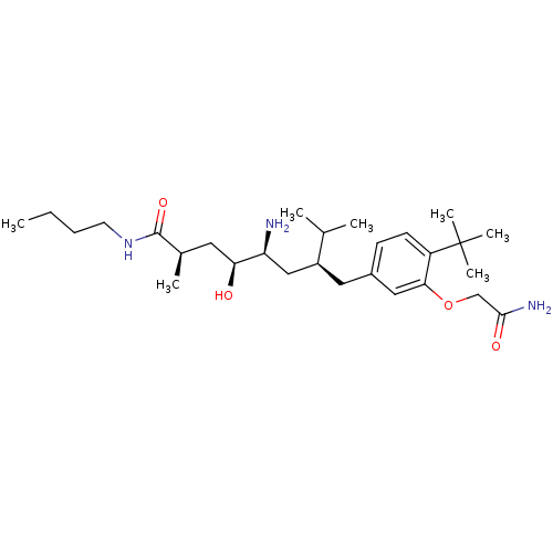 Chemical structure of BindingDB Monomer ID 18271