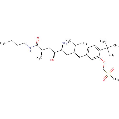 Chemical structure of BindingDB Monomer ID 18274