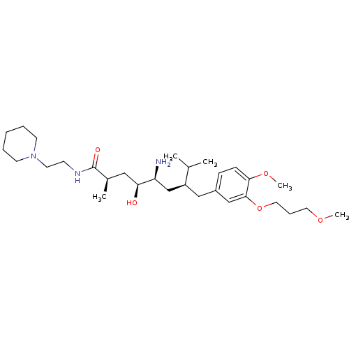 Chemical structure of BindingDB Monomer ID 18292