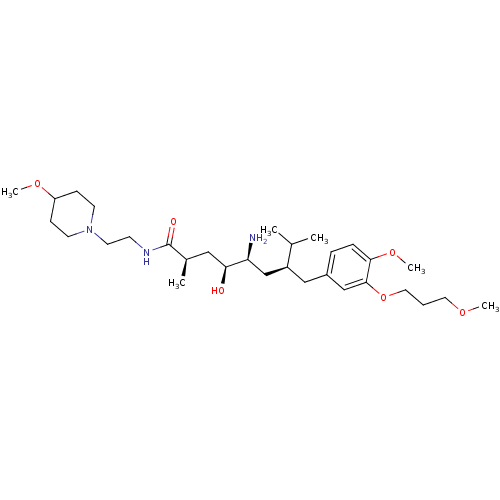 Chemical structure of BindingDB Monomer ID 18300