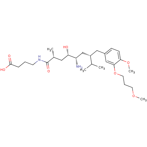 Chemical structure of BindingDB Monomer ID 18302