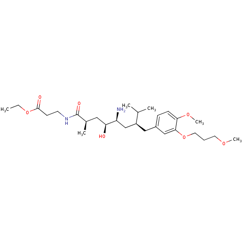 Chemical structure of BindingDB Monomer ID 18303