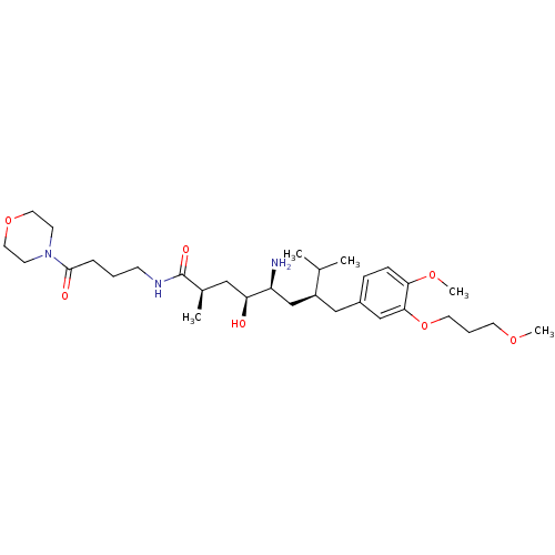 Chemical structure of BindingDB Monomer ID 18312