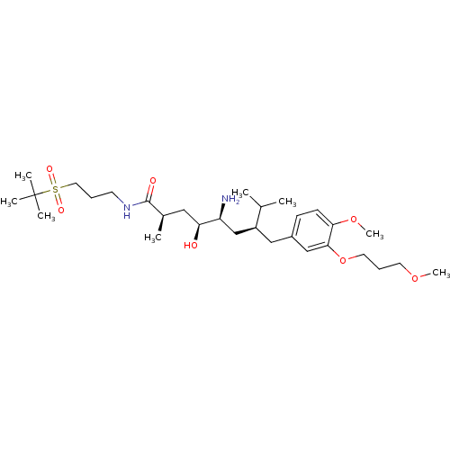 Chemical structure of BindingDB Monomer ID 18315