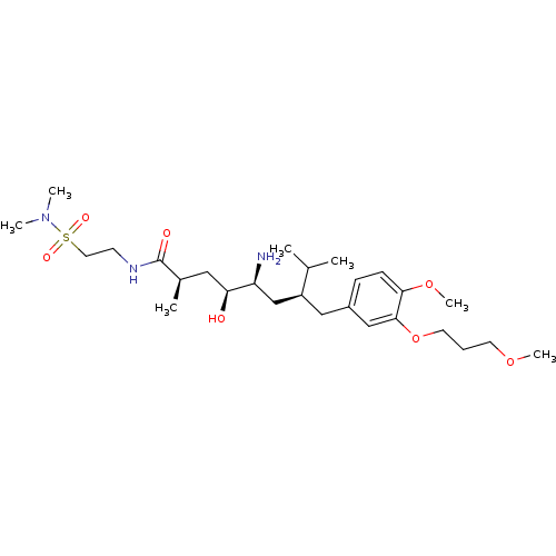 Chemical structure of BindingDB Monomer ID 18316