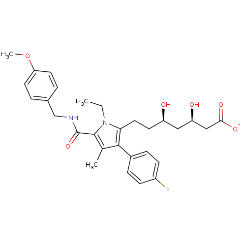 Chemical structure of BindingDB Monomer ID 18384