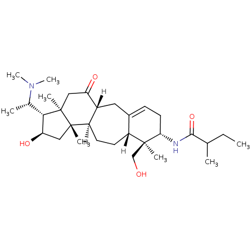 Chemical structure of BindingDB Monomer ID 19105